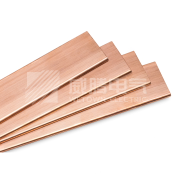 99,99% de barra de barramento de cobre de cobre de cobre puro e alta condutividade